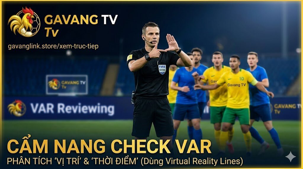 VAR Là Gì? 4 Tình Huống Kích Hoạt & Check VAR | Gavang TV